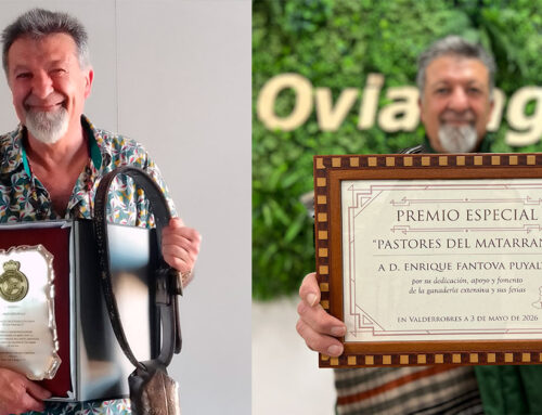 Enrique Fantova, reconocido por RFEAGAS y los ganaderos del Matarraña